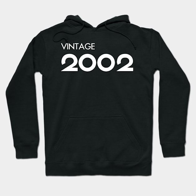 Vintage 2002 Gift 18th Birthday Party Hoodie by Damsin